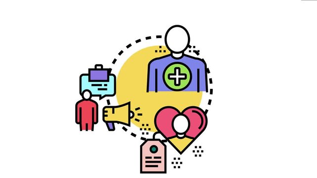 People engaging in communication and promotion, acknowledging individual uniqueness and distinctiveness through a process involving evaluation and identifying special characteristics