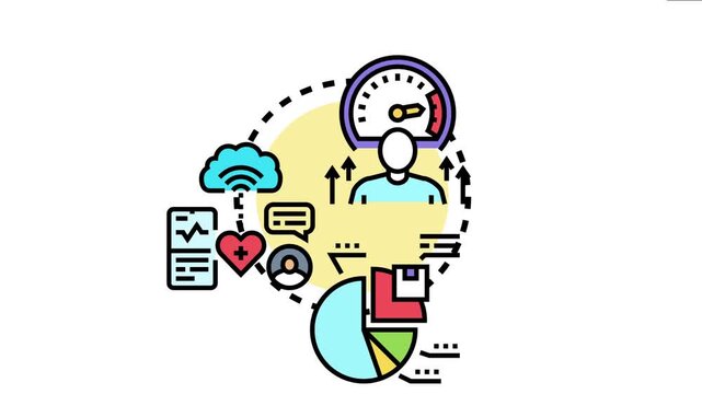 Business data analysis generating valuable insights helping measure performance, optimize strategy, and accelerate growth by understanding user behavior and market trends