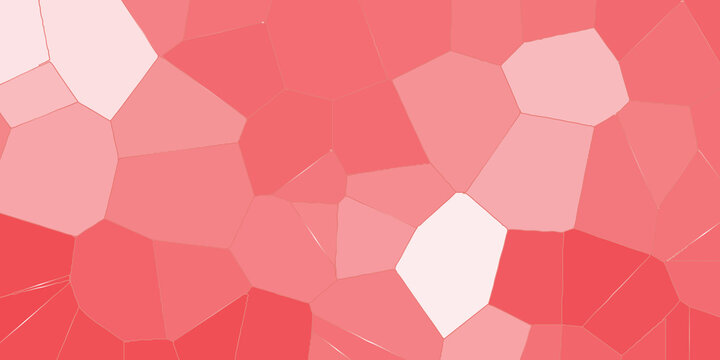 modern red geometric polygon mosaic pattern background illustration.
