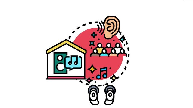 Active listening techniques, like engaging with speakers in a group, appreciating music, and interpreting information from auditory signals, improving understanding and information acquisition