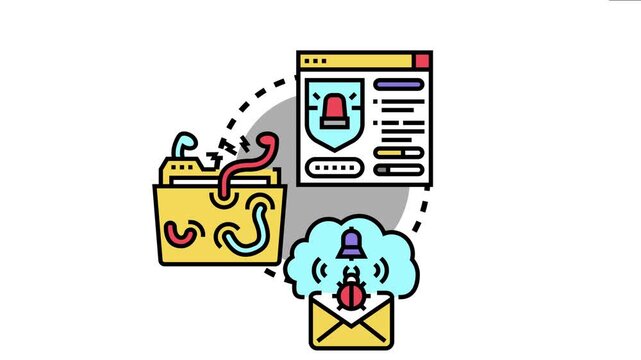Digital security system performing active threat lockout, preventing malware attacks, virus infiltration, phishing scams, and cybercrime attempts to ensure data protection
