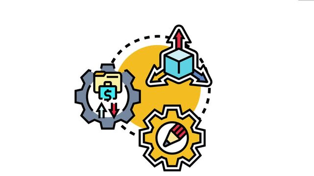Adaptable template options icon representing flexible content customization, scalable data configuration, and personalized format settings for various business and creative solutions
