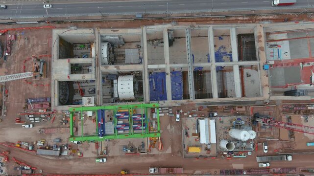T2D South Road Project Aerial top down tracking