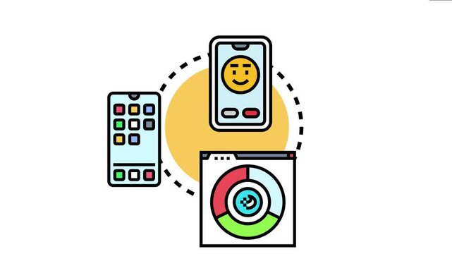 Adaptive user interface design system optimizing digital experiences across different device screens, ensuring responsive content presentation for diverse applications and web platforms