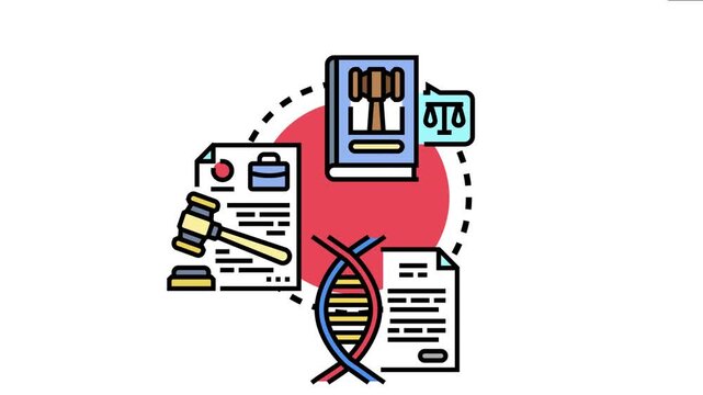 Clinical research regulations adherence concept illustrates legal frameworks, documentation, genetic data, and ethical compliance essential for scientific studies and responsible medical development