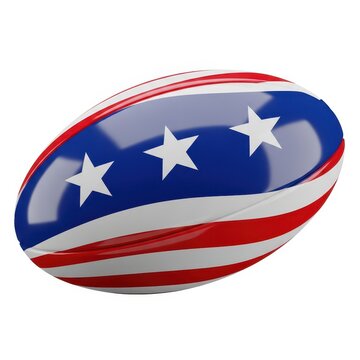 Texas state shape with usa flag colors and star on glossy button