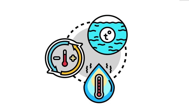 System balancing water and air temperatures and regulating heating and cooling for efficient climate control, energy management, and comfortable indoor environments