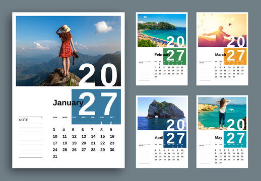 Calendar 2027 Template