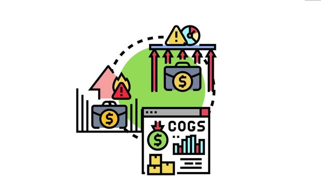 Administrative cost management process visualizing financial accounting. Business strategy. And effective expense control for resource optimization and budget planning. Preventing unexpected spending