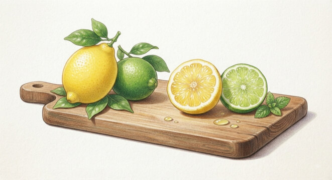 lemons and limes
