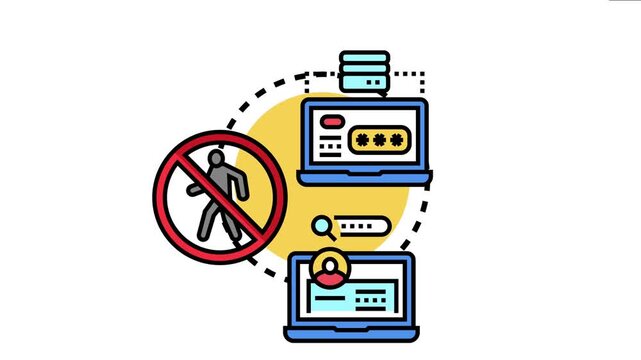 Digital security system offering administrator access protection, preventing unauthorized entry and ensuring data safety through secure user login and password verification