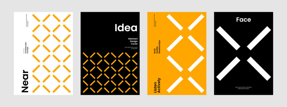 Abstract Banner Design. Geometric Brochure Layout. Creative Business Presentation Template. Background. Report. Book Cover. Flyer. Poster. Advertising. Brand Identity. Handbill. Notebook