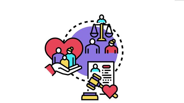 Adoption decree issued concept legal family formation, parental rights, and the judicial process providing a child with a loving home and official protection