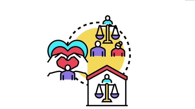 Legal adoption process involving courts and family care, bringing a child into a loving home and establishing new parental rights and responsibilities within a household