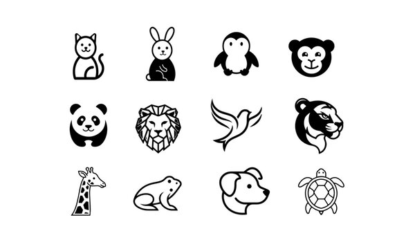 Animal Icons &ndash; Vector Icon Collection