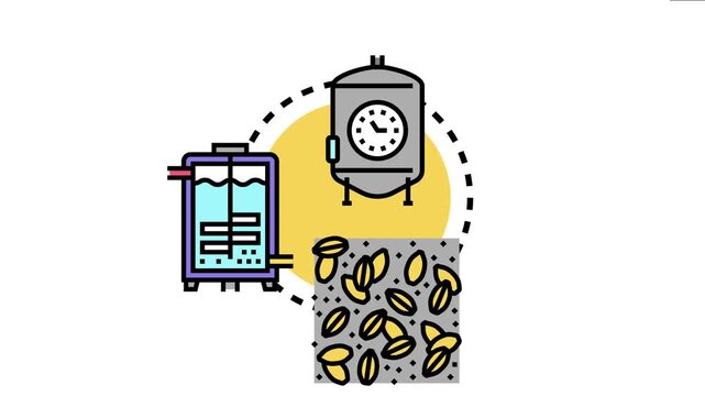 Fermentation tanks and bioreactors demonstrate an advanced industrial process for producing various products with precision