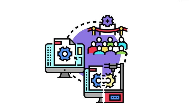 People collaborating on innovative product development, utilizing computer aided design software for engineering and 3d printing technology for manufacturing