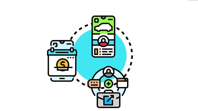 Digital content sharing represents a modern advertising strategy, monetizing user generated content and services through mobile applications and collaborative online platforms