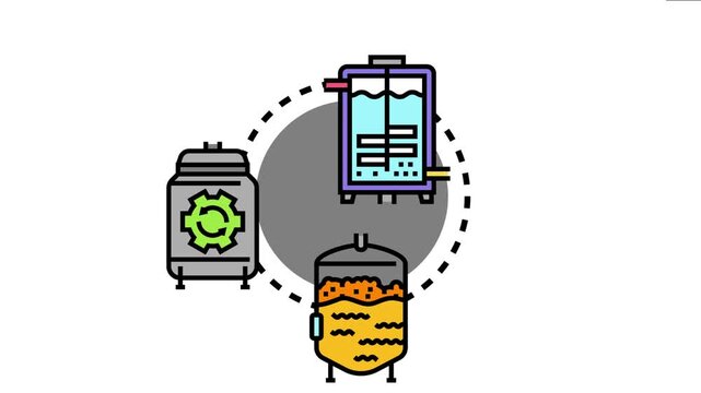 Industrial bioreactors an aerated fermentation process driving microbial growth and biomass production within a controlled biotechnology environment