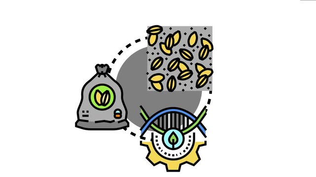 Aerated microbial fermentation process using grains and genetic engineering for biotechnology, creating a sustainable and controlled biological reaction