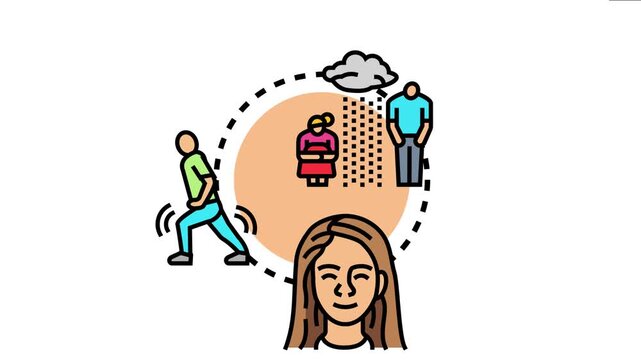 Affective flatness a person experiencing reduced emotional expression and a lack of emotional reaction to various external stimuli, representing a state of apathy and mood disorder