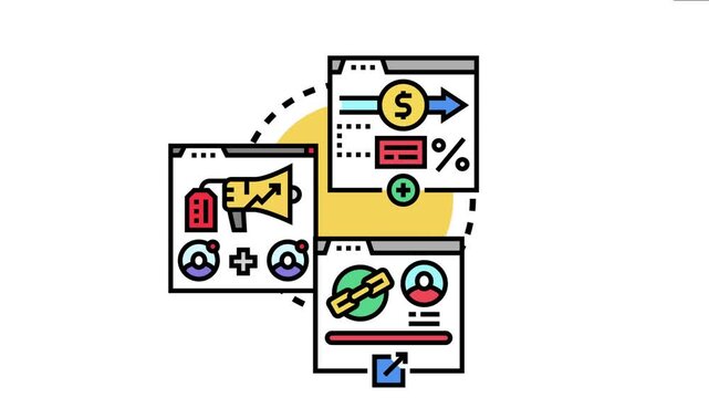 Affiliate marketing agreement outlining conditions for partnership. Including revenue sharing. Promotion strategies. And referral links