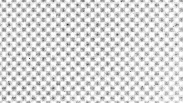 Video Effect White Paper Background. Subtle vertical stripes with organic grainy textures and halftone dots. A versatile, clean surface perfect for vintage overlays