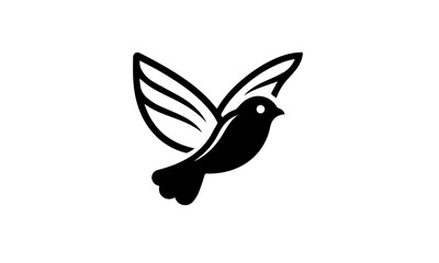 Fototapeta premium Hummingbird Bird Icon