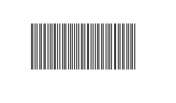 bar code on white background