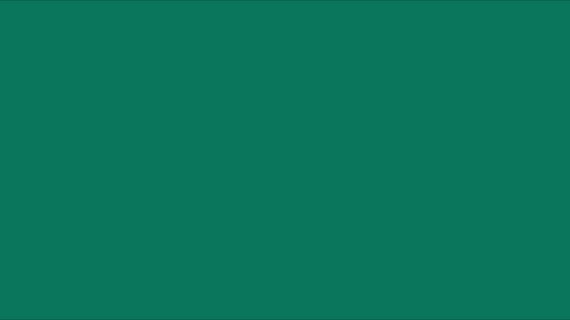 Solid teal green animation 4k background, texture for and, digital media projects