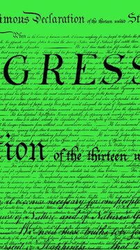 Written constitution of the United States 4k