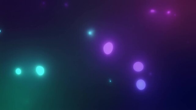 Deep Sea Bioluminescent Teal Violet Background