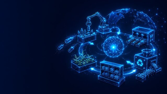 Network of interconnected digital nodes and data hubs representing advanced system architecture.world ozone day with infrastructure connection architecture technology.world ozone day