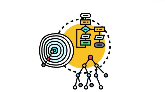 Algorithm logic outlining process steps, data structures, and problem solving methodologies crucial for software programming, coding, and information technology development