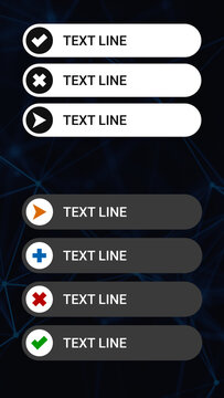 Bouncy List With Checkbox Icons