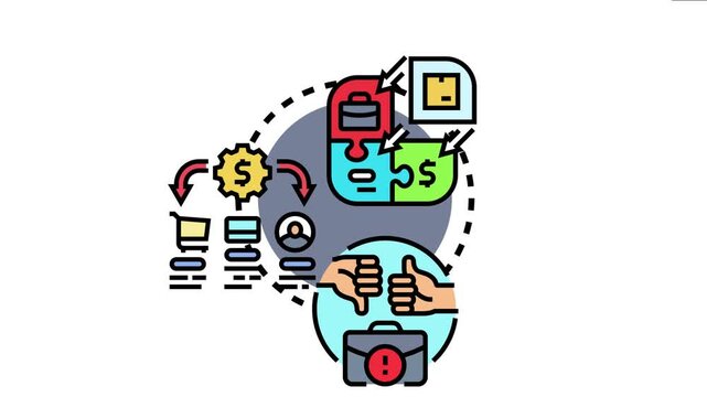 Business strategy connecting sales and marketing departments, creating a synergistic workflow to enhance customer experience, optimize company revenue, and achieve common organizational objectives