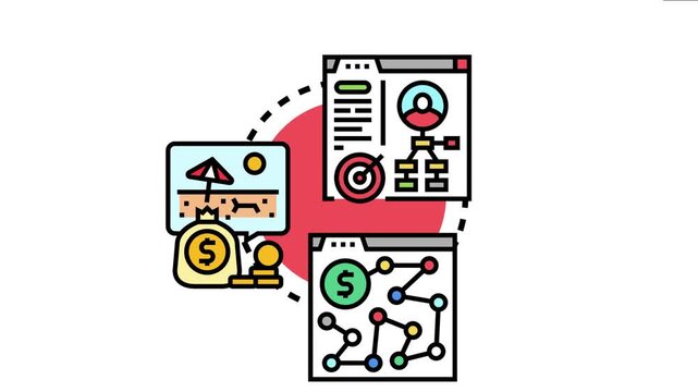 Business concept presenting a complex strategy for increasing income during festive periods, analyzing customer behavior, market trends, and economic factors to maximize sales and financial growth