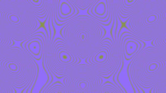 Abstract purple and green pattern with symmetrical geometric design