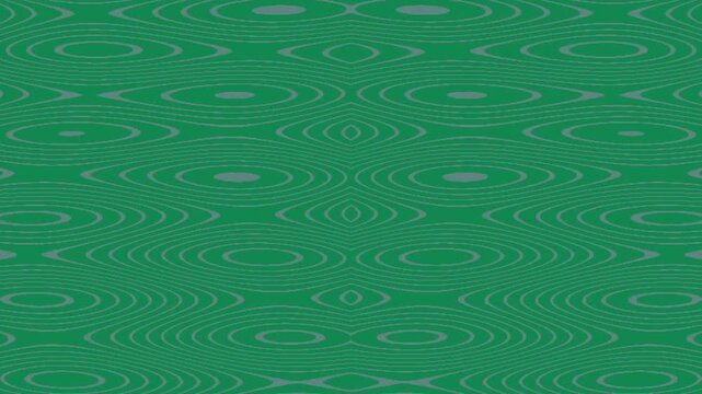 Abstract green pattern with circular geometric shapes and texture