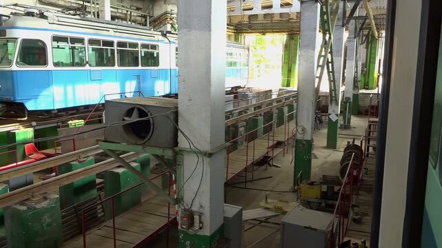 Tram Depot. A Second Life for Old Swiss Trams. The capital of Switzerland is providing Vinnytsia with modernized low-floor trams to help the city cope with the sharp increase in passenger traffic.