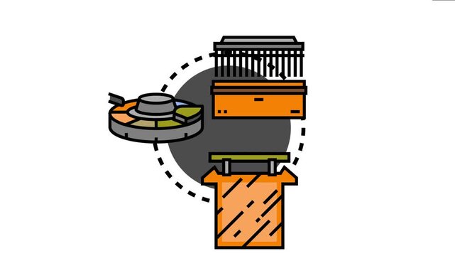 Illustration depicting electrochemical processes including anode and cathode reactions, oxidation, reduction, and generating electrical current within a battery or cell