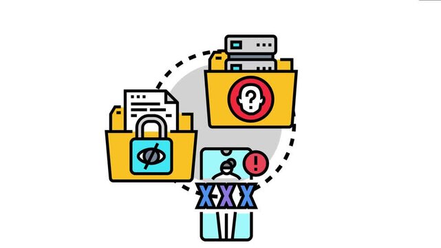 Anonymized data illustrates the process of securing personal information, removing identifying details, and ensuring privacy for users during data handling and analysis