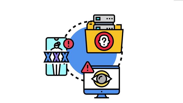 Anonymous user protection concept presenting privacy settings. Secure browsing. And data security measures