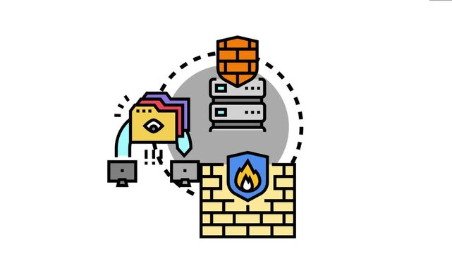 Digital anti intrusion barriers protecting sensitive data flow across a network from external attacks and unauthorized access, ensuring privacy and security