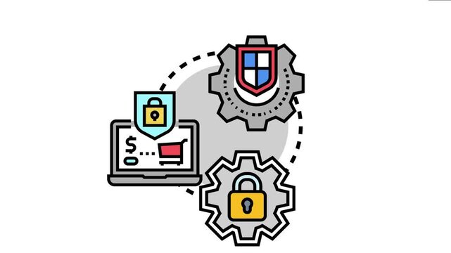 Anti kickback safeguards concept demonstrating protection and security in business operations, utilizing secured systems, compliance measures, and ethical financial practices for integrity