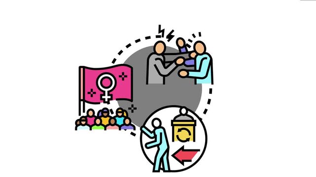 People engaging in an anti tyranny resistance movement seeking freedom, change, protest, and social justice, advocating for human rights and democracy through collective action