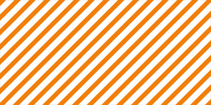 Orange stripes on white background. Striped diagonal pattern Vector illustration of Seamless background Christmas or winter theme Geometric pattern Background with slanted lines