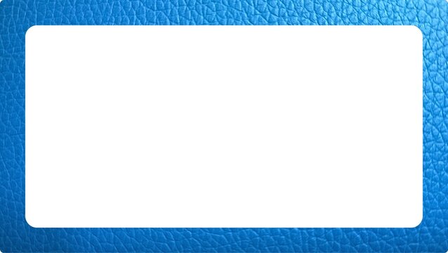 blue leather texture frame