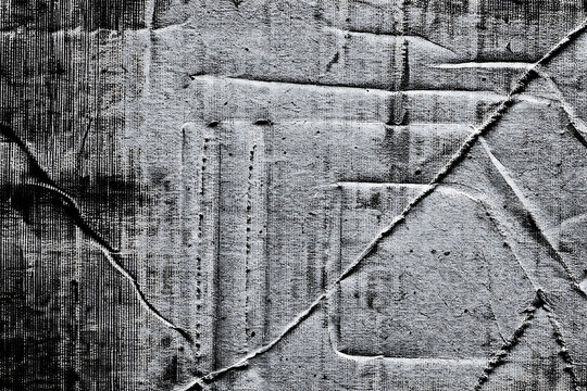 Cardboard Press Deboss Fiber Texture Overlay