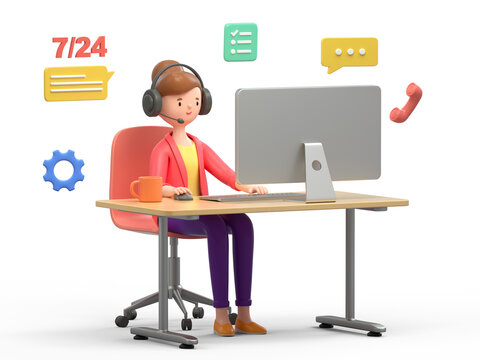 Customer service, 24/7 support, digital assistance
